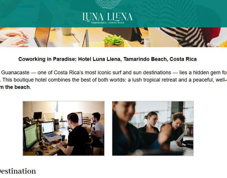 Hotel Luna Llena Tamarindo Exterior photo